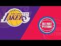 NBA 21 | Los Angeles Lakers vs Detroit Pistons - Simulation - CPU vs CPU
