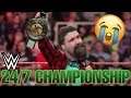 NEW WWE 24/7 Championship Discussion - Good idea? Potential Issues? Belt Design Thoughts?
