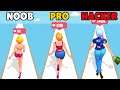 NOOB vs PRO vs HACKER in Runway Run