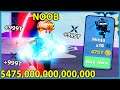 Noob With $475,000,000,000,000 Ninja Rank in Roblox Ninja Legends