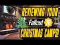 Reviewing YOUR Christmas Camps in Fallout 76