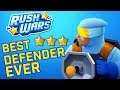 RUSH WARS - BEST DEFENDER EVER ! Mr. LASER (Rush Wars part #15)