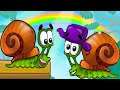 Snail Bob 2 - Gameplay Walkthrough Part 4 - Police Snail Crazy Fantasy Land Adventure