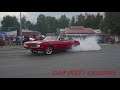 Some American Classics Cars Leaving Car Meet With Style (BURNOUTS)