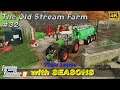 Spreading lime, manure & slurry, sowing barley & oat | The Old Stream Farm #32 | FS19 Timelapse | 4K