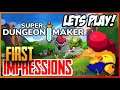 Super Dungeon Maker!  Let's Play, First Impressions - I feel like chicken tonight