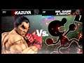 Super Smash Bros Ultimate Amiibo Fights – Kazuya & Co #427 Kazuya vs Mr Game&Watch
