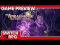 SwitchRPG Previews - The Ambassador: Fractured Timelines - Nintendo Switch Gameplay