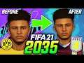 THE END OF CAREER MODE!!😱 - FIFA 21 2035 CAREER MODE EXPERIMENT!