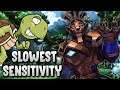 THE SLOWEST POSSIBLE SENSITIVITY IN SMITE! RANKED CHALLENGE! - Masters Ranked Duel - SMITE