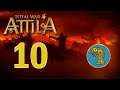 TOTAL WAR: ATTILA (CAMPAGNA) [GAMEPLAY ITA PARTE 10] - MOLTI NEMICI MOLTO ONORE