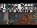 Abode - Virtual Escape Room [Full Playthrough / Guide] (VR gameplay, no commentary)