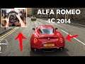 ALFA ROMEO 4C 2014 🔴 FORZA HORIZON 4 - LOGITECH G29