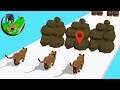 Animal Transform Race - Gameplay (Android, iOS) All Levels - Levels 1-8