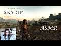 ASMR | Exploring & Sneaking Around in Whiterun in Skyrim 🌲 Whispering & Ambient Sounds