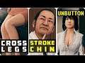 Cross Legs vs Stroke Chin vs Undo Button | Saori Seducing Kido (Judgment)
