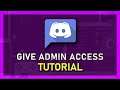 Discord - How To Give Admin Access to Another User