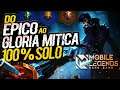 🔴Do EPICO ao GLORIA MITICA jogando 100% SOLO - MOBILE LEGENDS #16