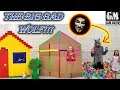 Game Master Disguised as Big Bad Wolf vs Cup Fort Box Fort & Lego Fort!!!