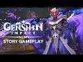 Genshin Impact Tartaglia Boss and Story Gameplay Cutscenes