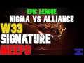[HIGHLIGHTS]W33 SIGNATURE Meepo with NO DEATH in Nigma vs Alliance - Epic League