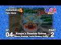 Mario Party 4 SS1 Party Mode EP 04 - Koopa's Seaside Soiree Wario,Waluigi,Yoshi,Donkey Kong P2