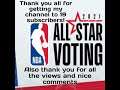 NBA 2021 All Star Voting has started