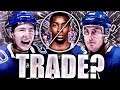 NHL TRADE RUMOURS: TROY STECHER FOR TYSON BARRIE? CANUCKS / LEAFS TALKING + NO MORE WAYNE SIMMONDS