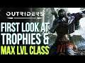 Outriders Update - New Content and Boss Teased by Trophy List & Max LVL End Game Class Build