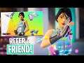 RAINBOW RACER Review | Gameplay + Combos! NEW Refer a Friend Event (Fortnite Battle Royale)