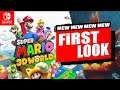 [Switch] Super Mario 3D World | First Look