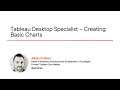 Tableau Skills: Tableau Desktop Specialist - Creating Basic Charts Course Preview