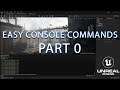 UE5 -  Easy Console Commands - Introduction (Editor Utility widgets, Tutorial)