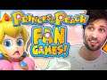 WEIRD Princess Peach Fan Games! - Spacehamster