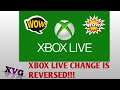 Xbox Live Gold Change!?