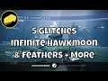 5 Glitches Infinite Hawmoon And Feathers + Flawless - Time Trial - Title Glitch - Radiant Accipiter