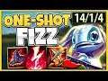 ABUSE INFINITE MOBILITY + DAMAGE! AP NUKE FIZZ CAN 1V9 ANYONE! S10 FIZZ GAMEPLAY - League of Legends