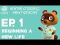 Animal Crossing: New Horizons - Ep.1 - Beginning a New Life