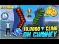 AS Gaming vs 49 Players 10,000 Diamonds Challenge Who Will Climb On Chimney - Garena Free Fire