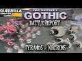 Battlefleet Gothic Battle Report - Necrons vs. Tyranids