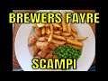 Brewers Fayre UK - Scampi, Chips & Peas