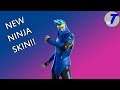 FIRST WIN WITH the NEW NINJA Skin!!!! (Fortnite)