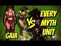 GAIA vs EVERY MYTH UNIT | Age of Mythology