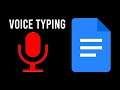 Google Docs Voice Typing | How To Use Google Docs Voice Typing