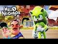 HELLO YELLOW SONIC (Movie Version) | Hello Neighbor Mod