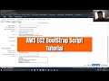 How To AWS BootStrap Scripts