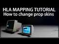 How to change prop skins, Half life alyx mapping tutorial
