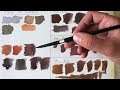 How to Mix BROWNS in Watercolor