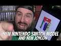 NEW NINTENDO SWITCH MODEL AND NEW JOYCON