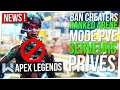 News Apex : Ban Cheaters, Ranked Arène & Parties Custom, Mode Solo PVE...
